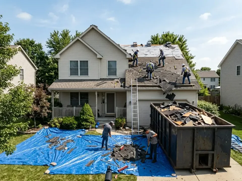 roof-replacement-debris-remova-004 — frequently asked questions, Cheapest Dumpster Rentals in Deer Park, OH